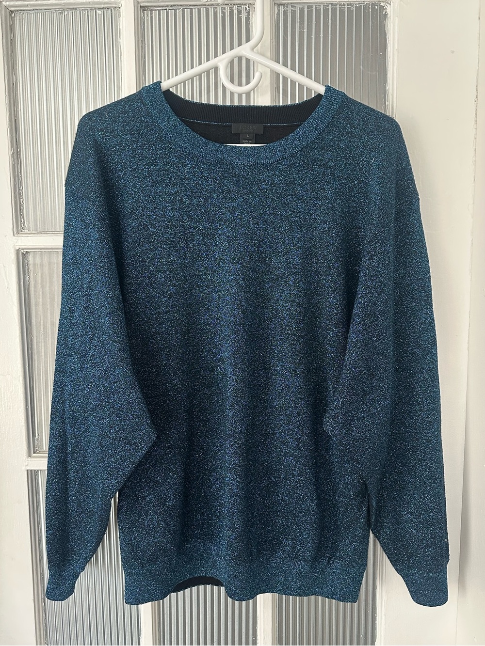 J.Crew Metallic Sweater